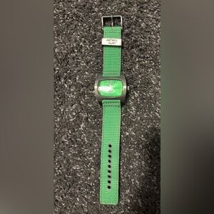 Vintage Y2K Diesel Green with Silver Accents